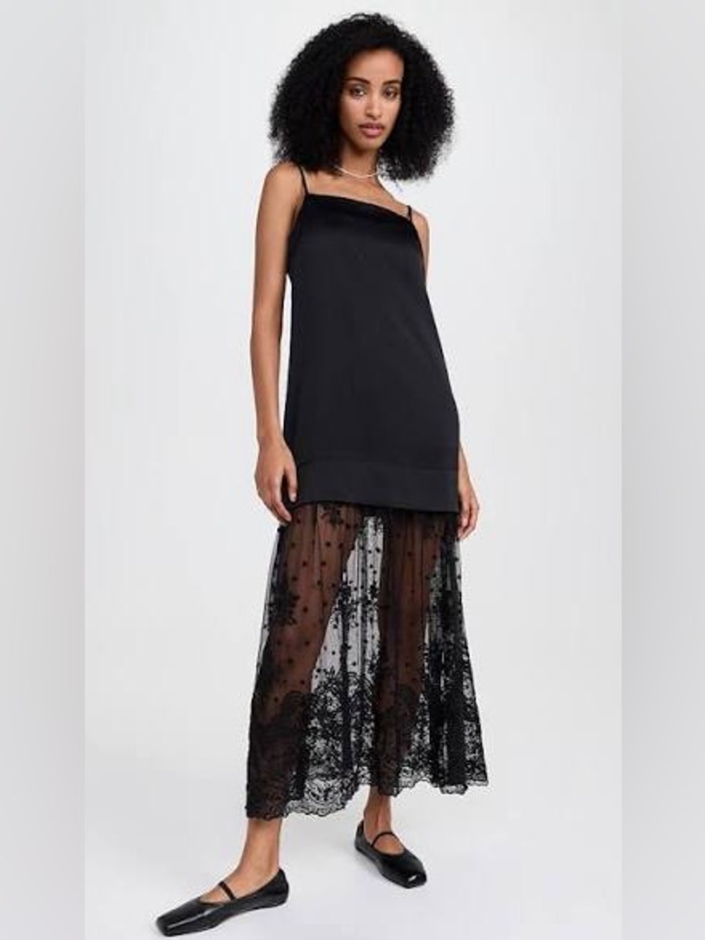 SEA New York Noa Satin Slip Dress